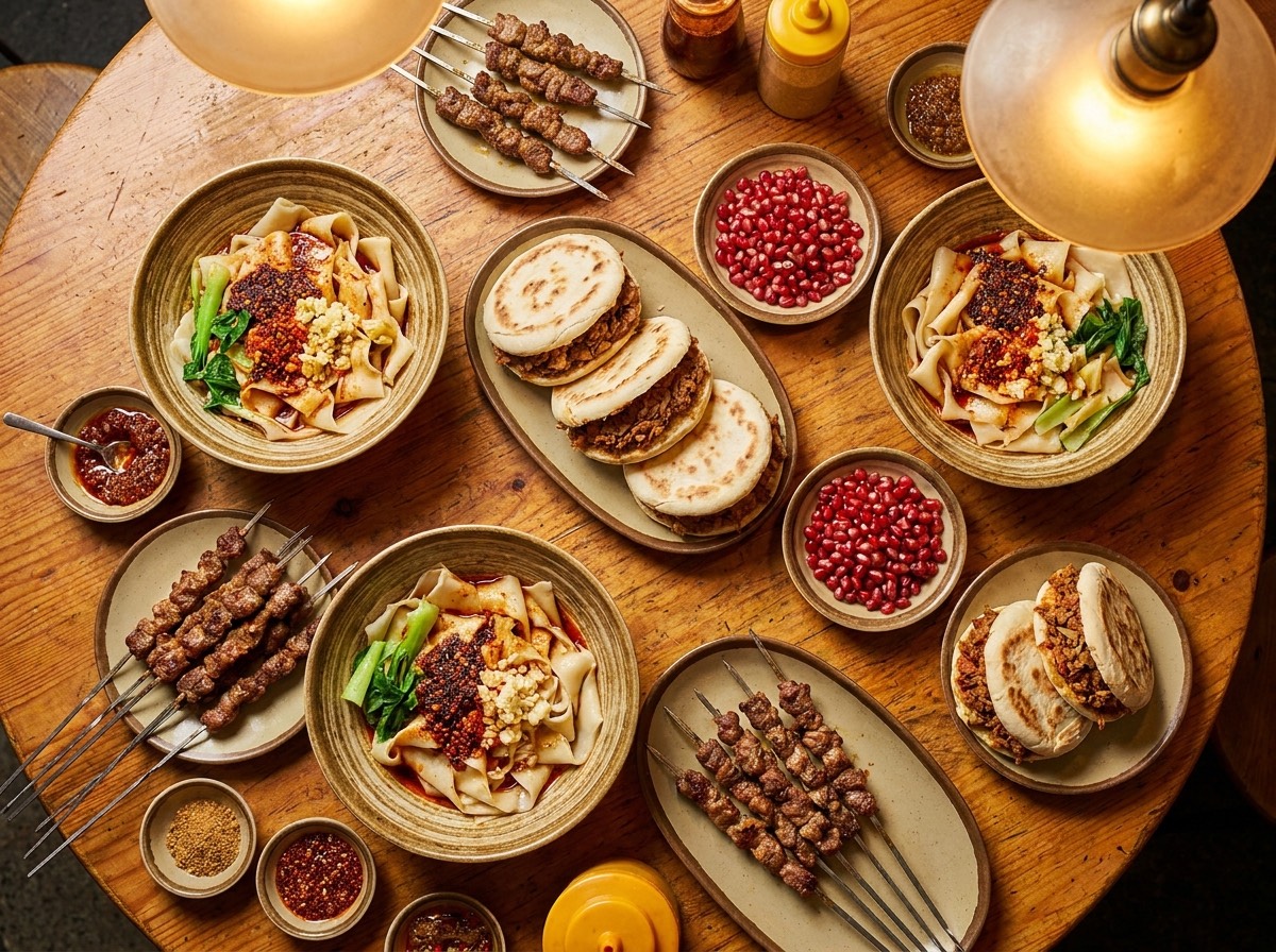 Barrio musulmán y su gastronomía