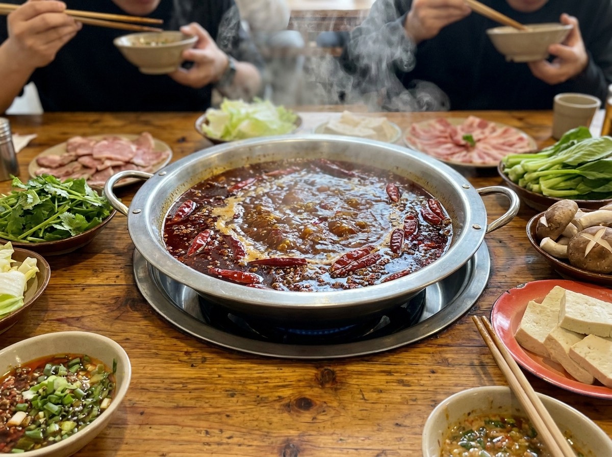 Hot pot de Sichuan