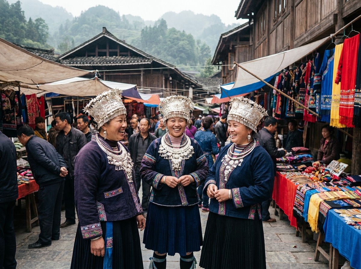 Cultura de las minorías Miao y Tujia