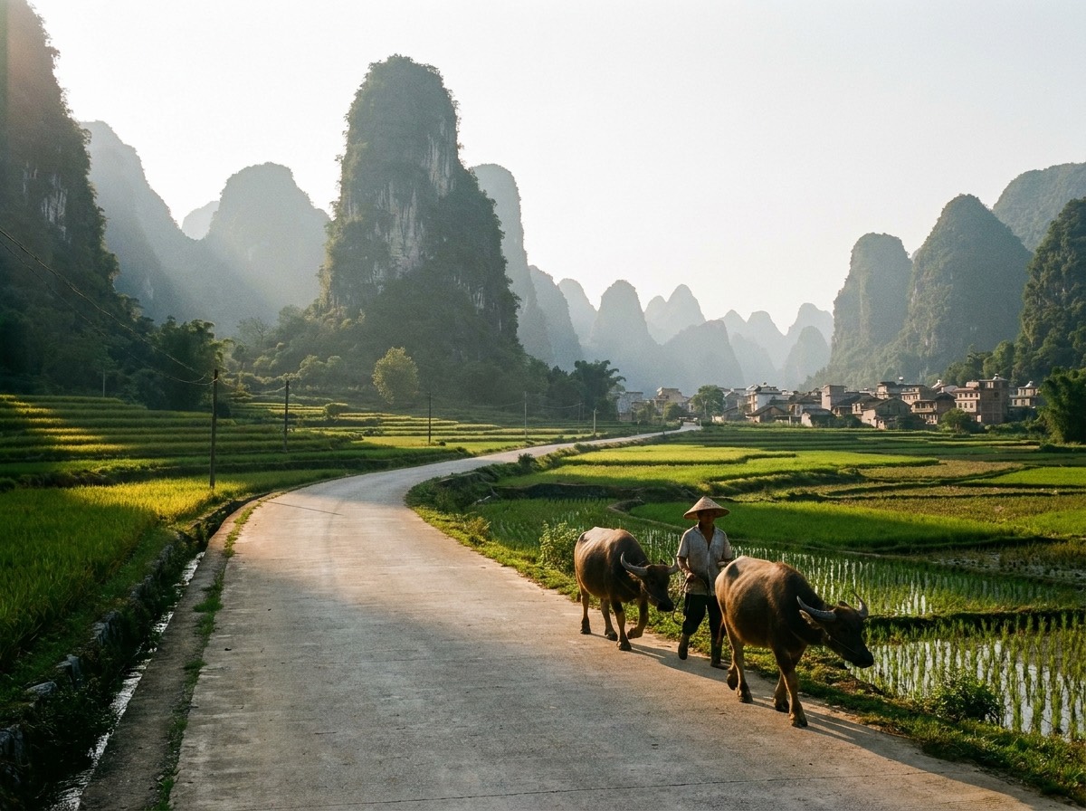 Traslado privado a Yangshuo